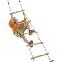 Children's rope ladder